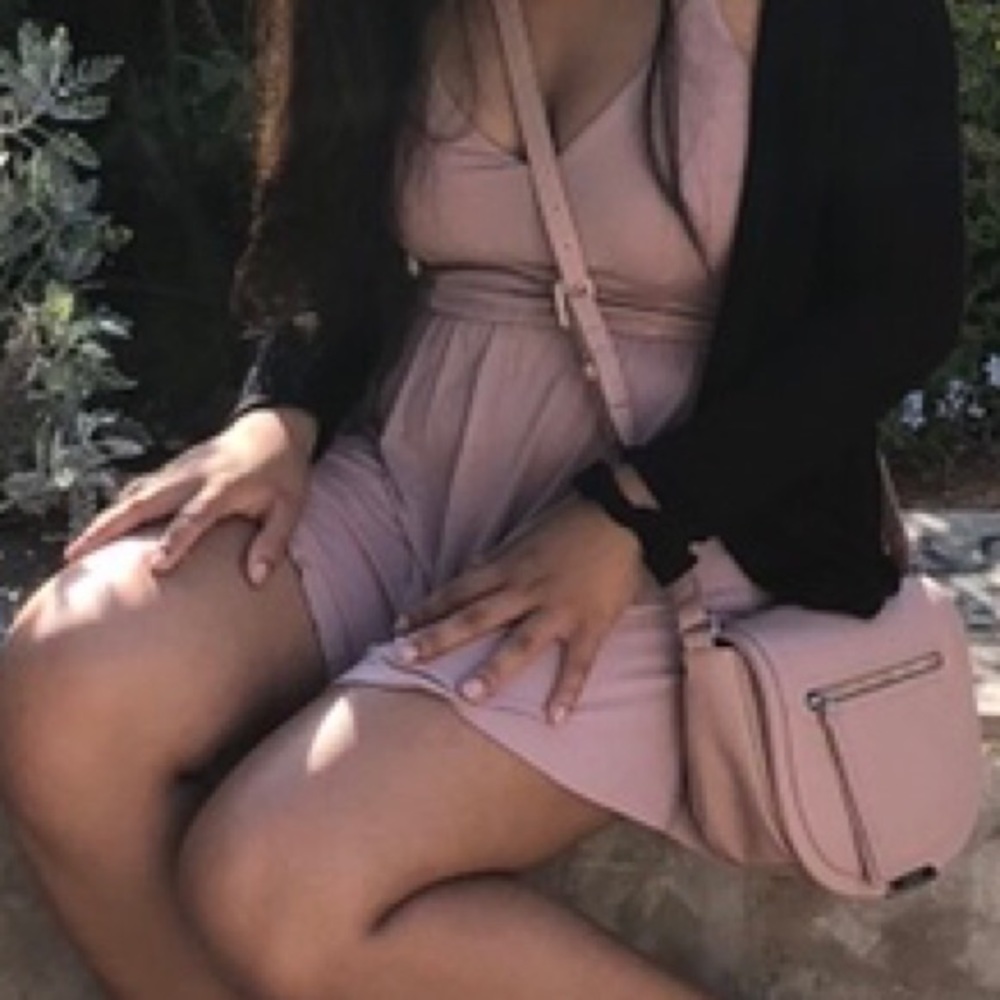 Blush pink romper